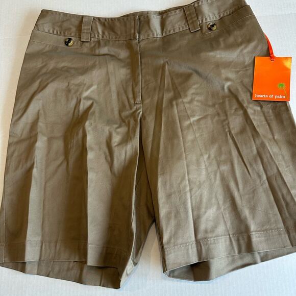 Hearts of Palm Women’s 14 Tan Shorts NWT - Picture 1 of 7